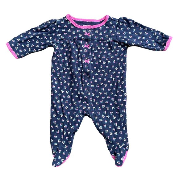 Carter's Floral Snap-up Footie Sleep & Play - 3 Months - Picture 1 of 1